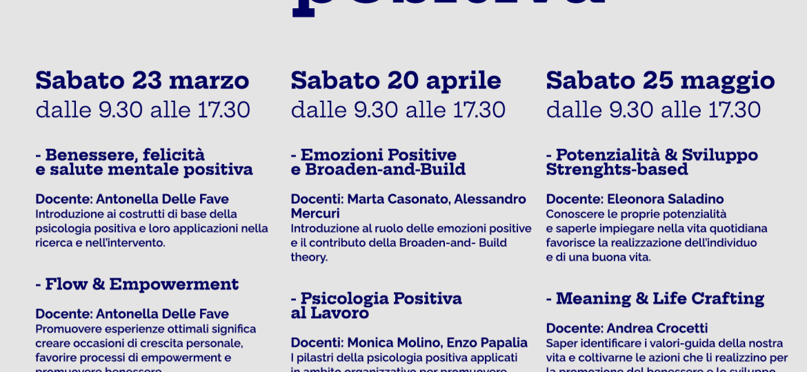 Fondamenti Psicologia Positiva_Torino